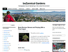 Tablet Screenshot of bozannical.com